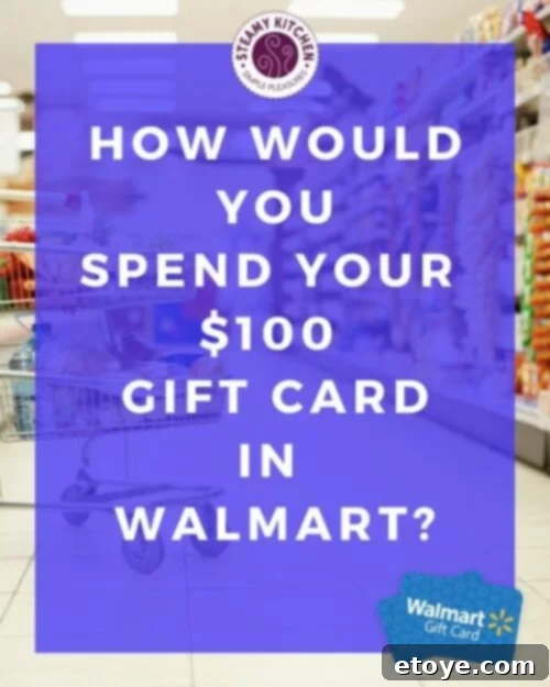 Score a $100 Walmart Shopping Spree! 3 Walmart $100 gift card ideas for spending