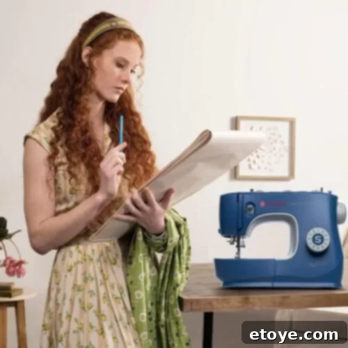 Win a Brand New Singer Sewing Machine 4 Full view of the Singer Sewing Machine