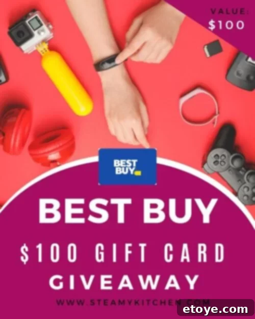 Enter to win a $100 Best Buy Gift Card this holiday season