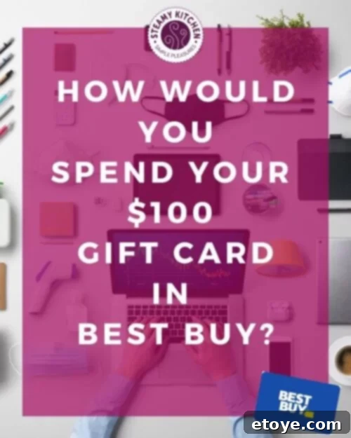 How would you spend your $100 Best Buy gift card on tech gifts?