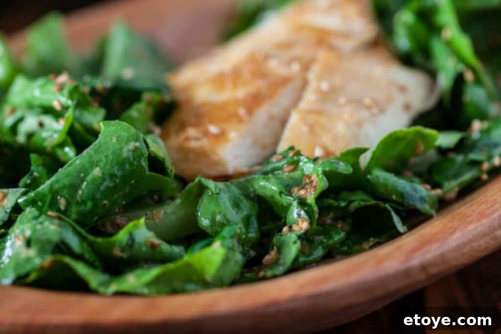 Chicken Salad with Sesame-Miso Dressing Recipe