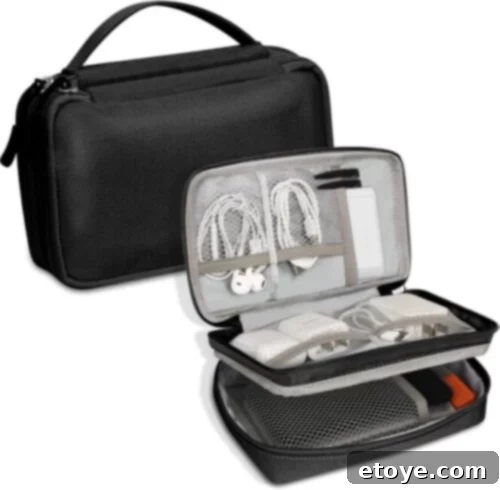 Tech Organizer Pouch - Keep all your cables and gadgets organized