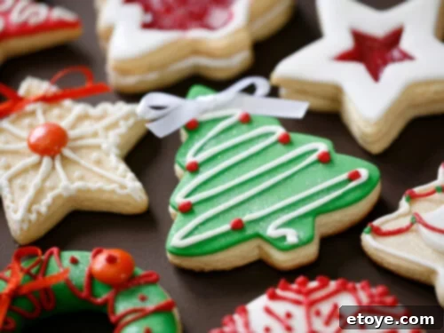 Host a Dazzling Holiday Cookie Exchange: Recipes and Planning Secrets 3 A beautiful array of festive cookies for your holiday cookie exchange party display