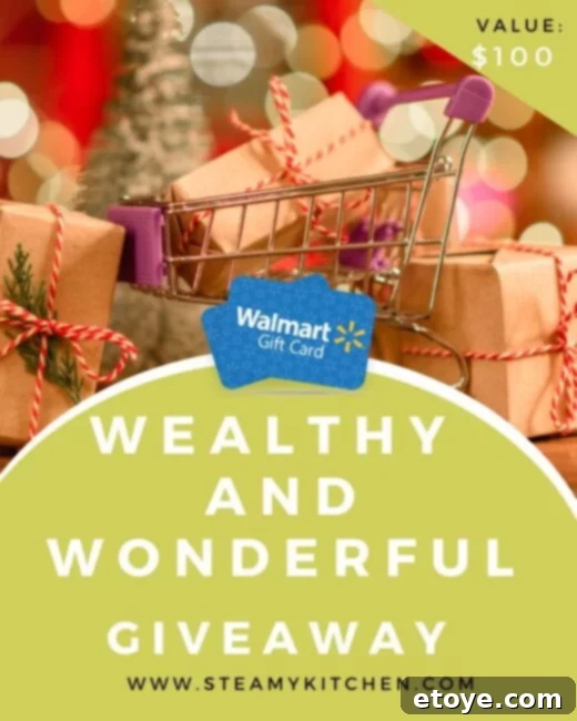 wealthy & wonderful walmart $100 gift card giveaway