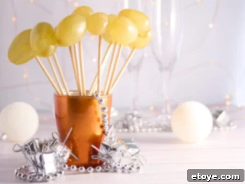 10 Global Dishes for New Year Good Fortune 2 Traditional Spanish New Year's Eve celebration with twelve lucky grapes