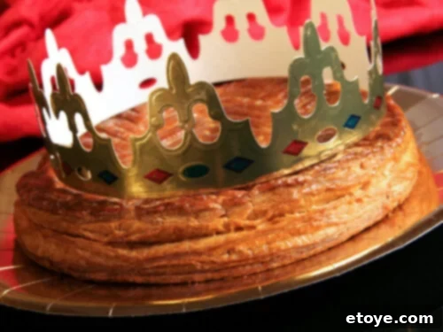 10 Global Dishes for New Year Good Fortune 7 French Galette des Rois, King's Cake, a traditional Epiphany dessert