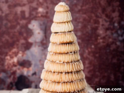 10 Global Dishes for New Year Good Fortune 10 Traditional Scandinavian Kransekage, a towering ring cake for New Year's celebrations
