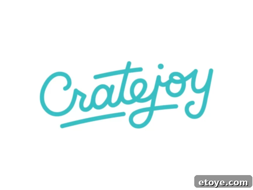Is Cratejoy Worth It? 3 Cratejoy gift card next to a selection of subscription box items