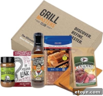 Is Cratejoy Worth It? 4 Grill Masters Club box display with gourmet spices, rubs, and sauces for BBQ enthusiasts