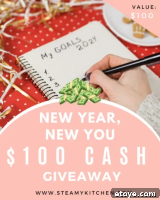 Celebrate New Year with a $100 cash prize giveaway