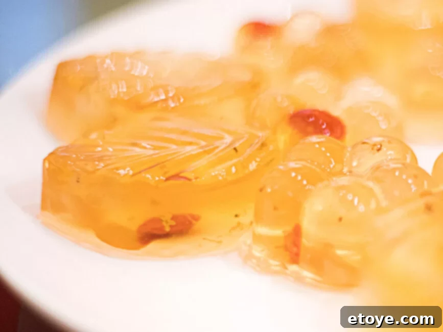 Chinese New Year Gui Hua Gao (Osmanthus Jelly) for friendship