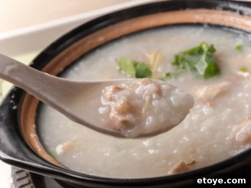 Unlucky Chinese New Year congee