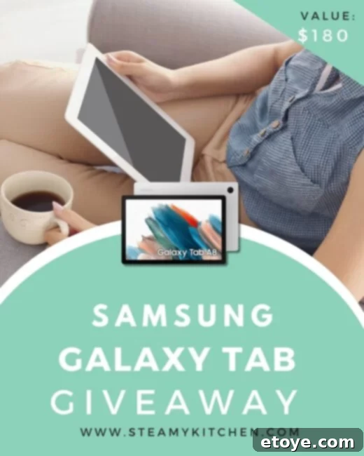 Win a Samsung Galaxy Tab A8 2 galaxy tab a giveaway