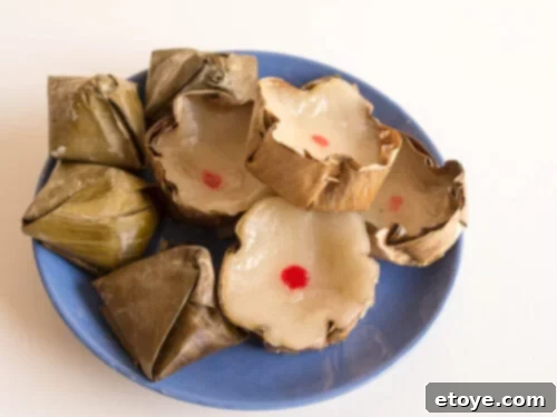 Chinese New Year Nian Gao sticky rice cake