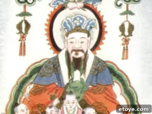 Chinese New Year kitchen god Zao Jun