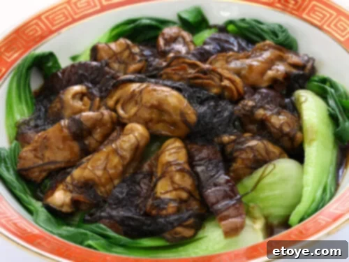 Feast Your Way to Fortune: 15 Auspicious Lunar New Year Dishes 11 Chinese black moss with oysters and veggies