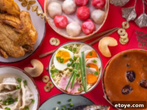 Feast Your Way to Fortune: 15 Auspicious Lunar New Year Dishes 18 Chinese New Year food spread