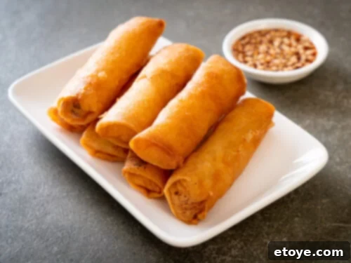Feast Your Way to Fortune: 15 Auspicious Lunar New Year Dishes 3 Chinese New Year spring rolls