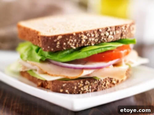 How Long Your Lunch Meat Stays Fresh in the Fridge 7 A deliciously fresh deli meat sandwich