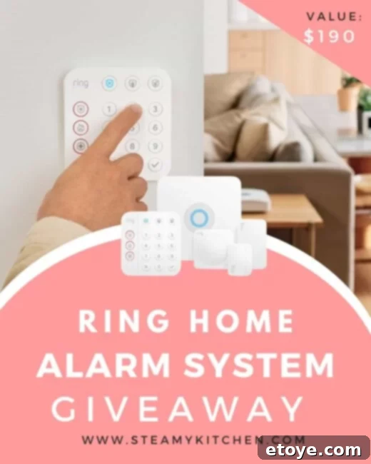 ring home alarm system giveaway
