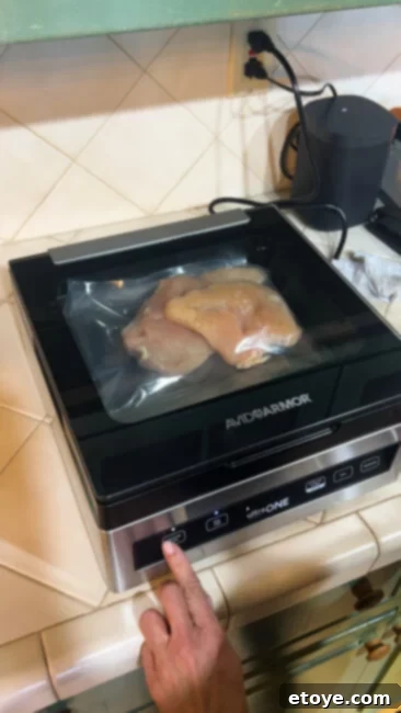 Avid Armor Ultra Series One Chamber Vacuum Sealer Our Comprehensive Review 4 Avid Armor Ultra Series ONE sealing food