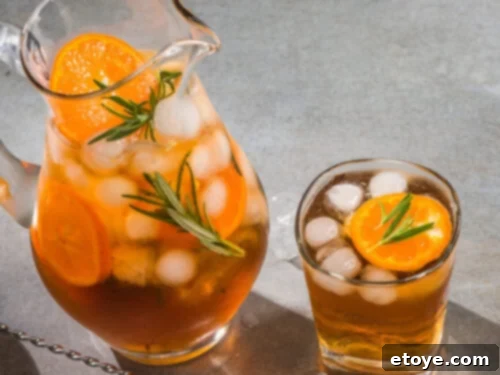 Shelf Life of Refrigerated Tea 7 A pitcher of iced tea