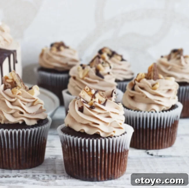 Fridge or Counter The Ultimate Cupcake Storage Guide 5 Delicious cupcakes on a vibrant yellow background