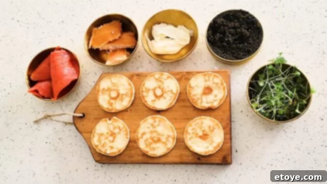 The Ultimate Salmon Blini Board 3 Ingredients for a blini spread