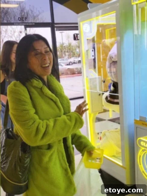 Jaden and the Scooby claw Machine