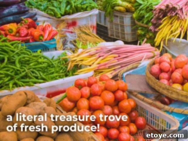 A treasure trove of fresh produce