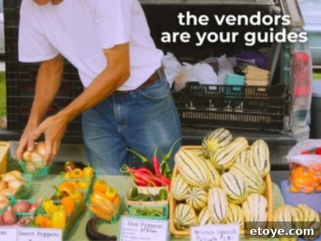 Let the vendors be your guides.