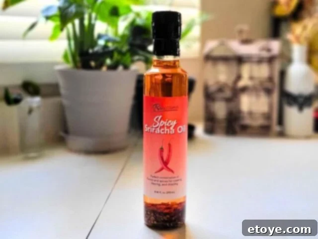 Benissimo Spicy Sriracha Oil