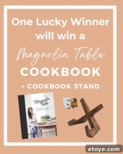 Magnolia Table Cookbook and Cookbook Stand
