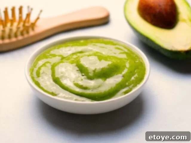 5 Effortless Homemade Beauty Secrets 5 Avocado & Honey Hair Mask