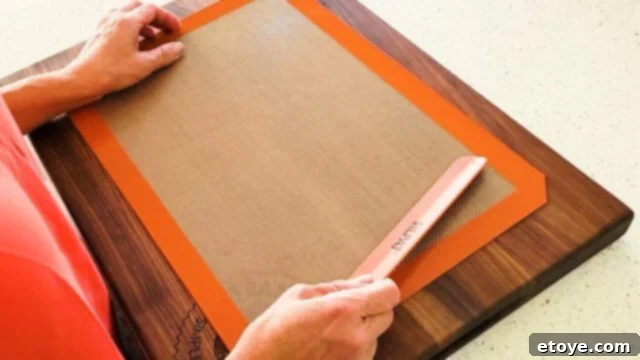 Silpat's half sized mat