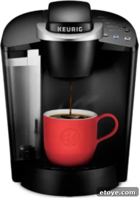 Modern Keurig Machine in a kitchen setting