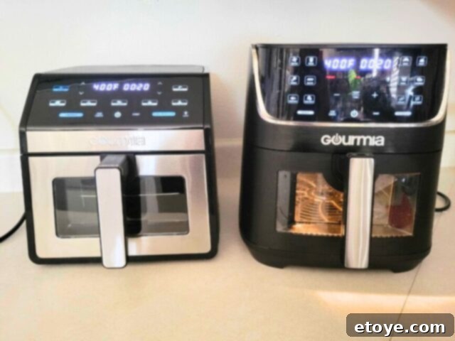 Gourmia GAF858 8-Quart Air Fryer What You Need to Know 7 gourmia comparison 2