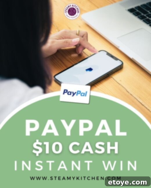 Enter now for a chance to win $10 PayPal instant cash