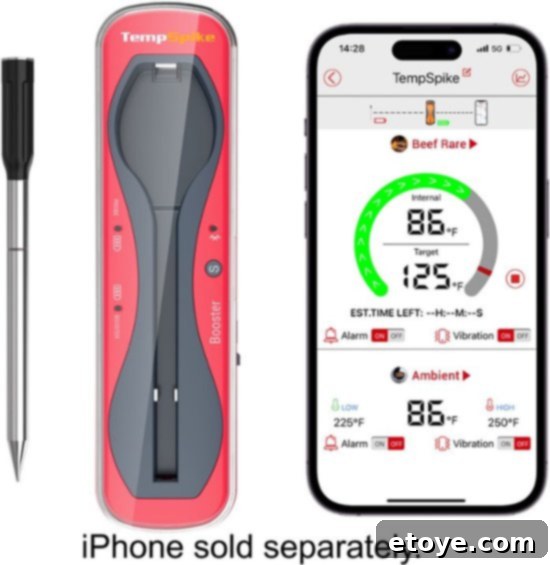 Upgrade Your Kitchen: 5 Must-Have Gadgets from Best Buy 4 ThermoPro TempSpike Bluetooth Smart Food Meat Thermometer