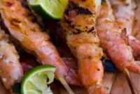 Grilled Lemongrass Ginger Shrimp