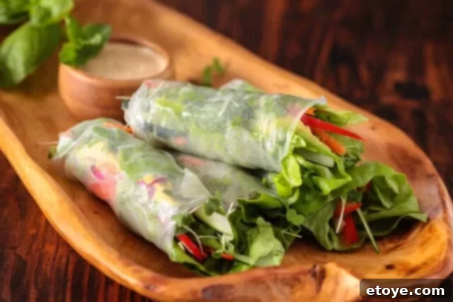 Master Spring Roll Storage for Lasting Freshness 4 spring rolls with orange almond sauce recipe