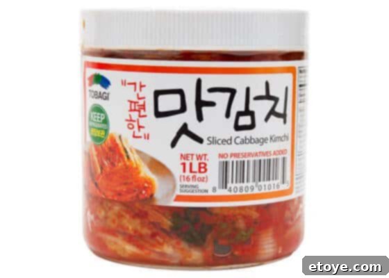 Keep Kimchi Fresh: The Definitive Storage Handbook 7 Kimchi in a jar