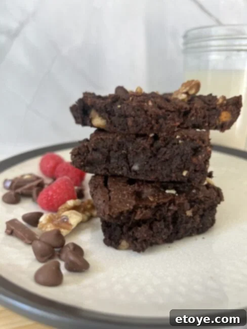 Fudgy Brownies Made with Avocado Oil