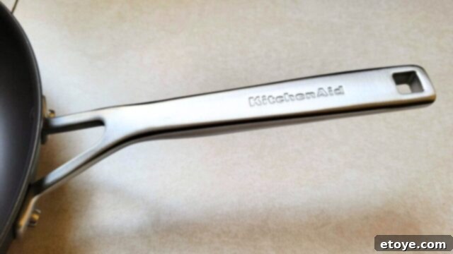 KitchenAid NITRO: The Pinnacle of Carbon Steel Pans 11 KitchenAid NITRO Carbon Steel Skillet Handle