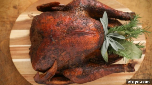 smoked turkey dinner