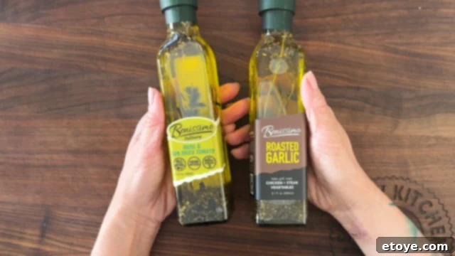 Benissimo Roasted Garlic and Basil Oils