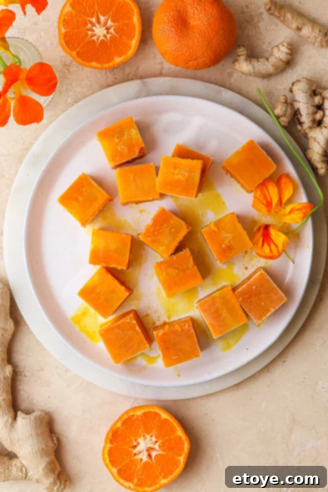 Mind, Body, and Immunity Boosting Ice Cubes 7 Ginger Immunity ice cubes