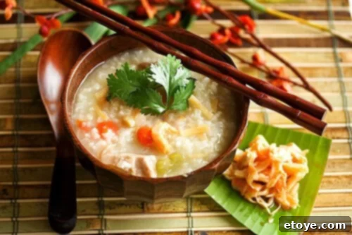 Elevate Your Thanksgiving: 10 Asian American Dinner Delights 5 Chinese Turkey Congee Rice Porridge Jook