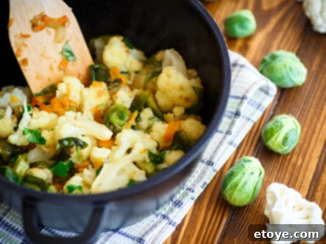 5 Stress-Free Cauliflower Sides for Your Thanksgiving Table 6 cauliflower brussels medley