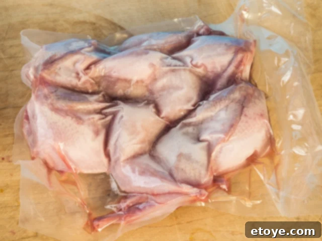 various frozen turkey parts in freezer-safe packaging